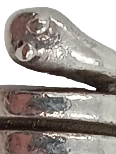 Pandora Ring Schlange Silber Damen Gr. UNI Boho Vintage Schmuck 0.5cm