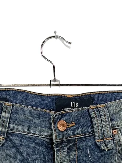LTB Damen Jeans Shorts Destroyed Look Blau Gr. S/36 Denim