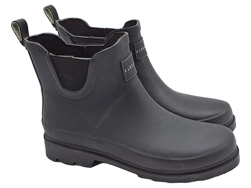 Elbsand Chelsea Gummistiefel Damen Gr. 38 Schwarz Stiefeletten 1