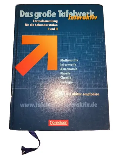 Das große Tafelwerk interaktiv Cornelsen Formelsammlung Sekundarstufe I II