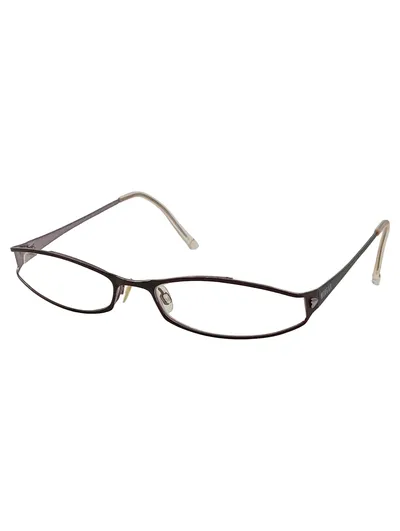 Morgan Damen Lesebrille Metallgestell Braun elegant schmal