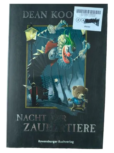 Nacht der Zaubertiere - Dean Koontz Hardcover Ravensburger Horrorbuch