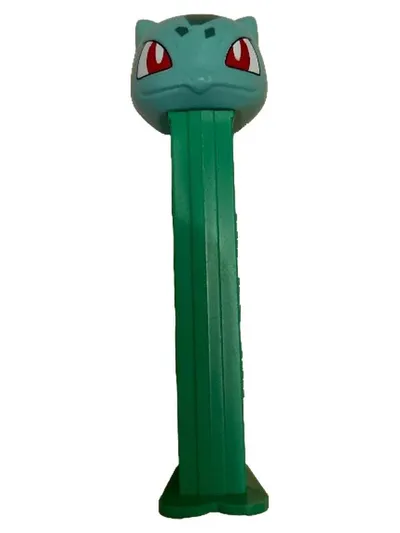 PEZ Spender Pokémon Bisasam Figur Sammlerstück Grün 10cm