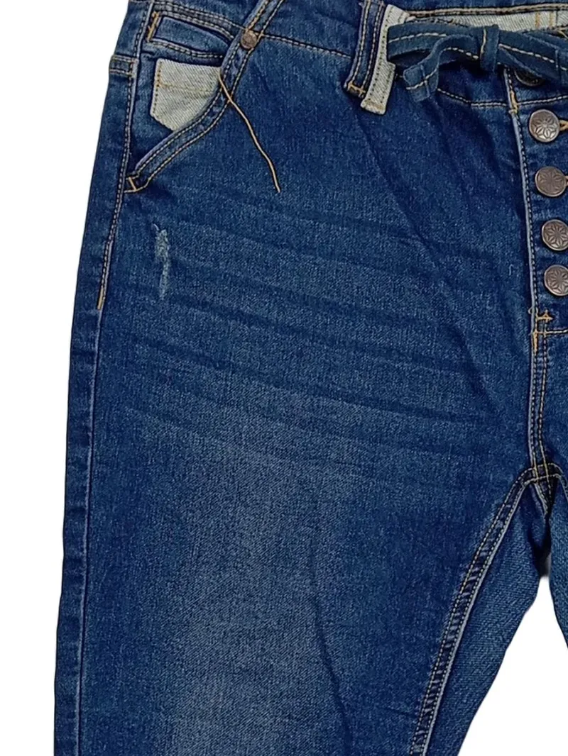 Eight2Nine Destroyed Jeans Damen Boyfriend Hose Blau W31 L31 Baumwolle 3
