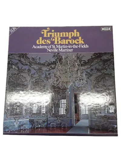 Triumph des Barock - Academy of St. Martin-in-the-Fields 3LP Decca Vinyl