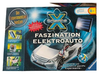 Ravensburger Science X Experimentierkasten Faszination Elektroauto 18918