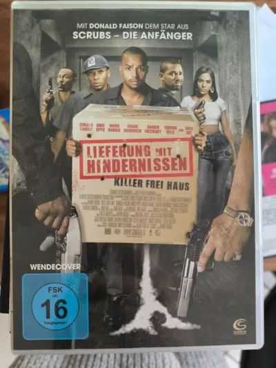 Lieferung mit Hindernissen - Killer frei Haus DVD Donald Faison Action