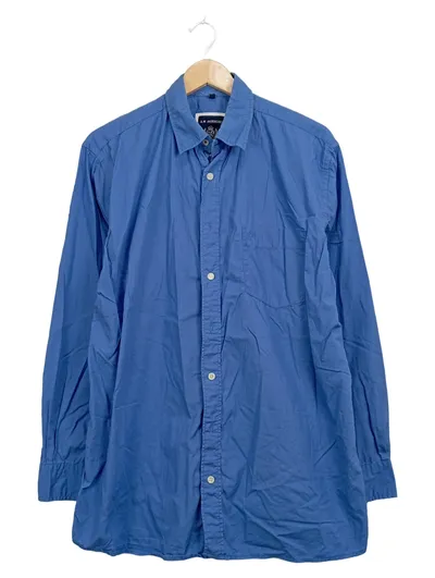 A.W. Dunmore Herren Business Hemd Blau Gr. XL Baumwolle Langarm