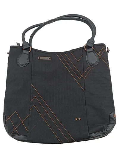 Dakine Damen Henkeltasche Schwarz Stoff Geometrisches Muster Casual