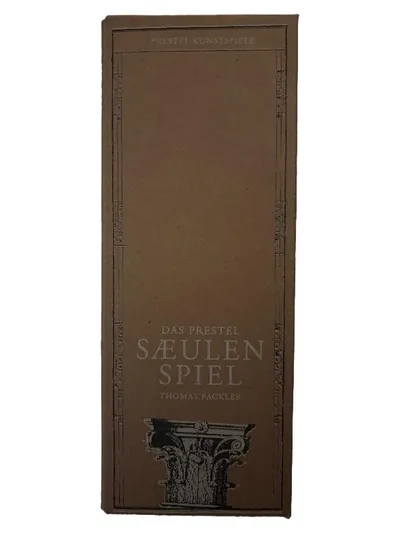 Das Prestel Säulenspiel Thomas Packler Kartenspiel Architektur Kunstspiele