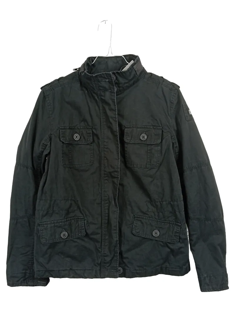 Brandit Damen Feldjacke Outdoorjacke Schwarz Gr. M Baumwolle 1