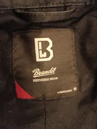 Brandit Damen Feldjacke Outdoorjacke Schwarz Gr. M Baumwolle 6