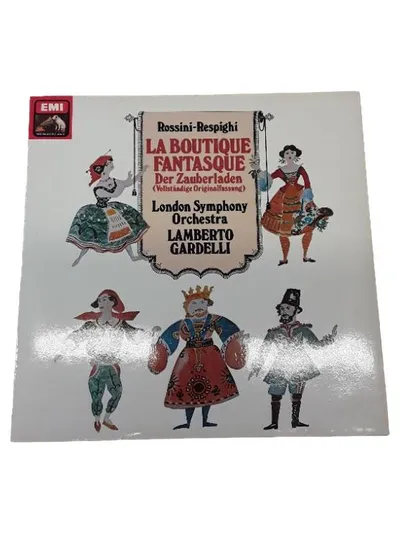 Rossini-Respighi La Boutique Fantasque LP Vinyl EMI London Symphony Gardelli