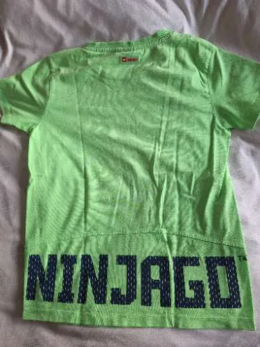 LEGO Wear Ninjago Fanshirt Kinder Gr. 140 Grün Kurzarm Freizeit