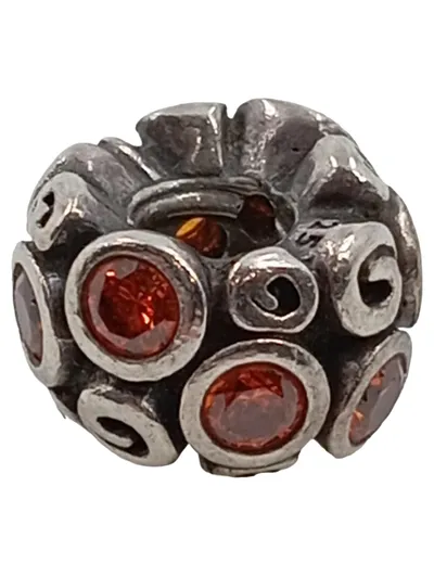 Pandora Damen Charm Anhänger 925 Sterlingsilber Strasssteine Silber Elegant