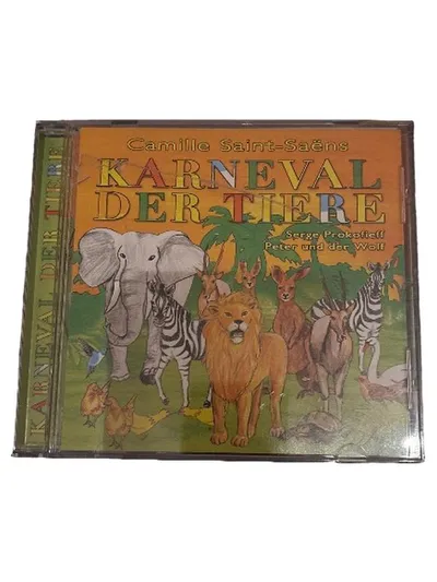 Karneval der Tiere - Camille Saint-Saëns CD Kindermusik Klassik