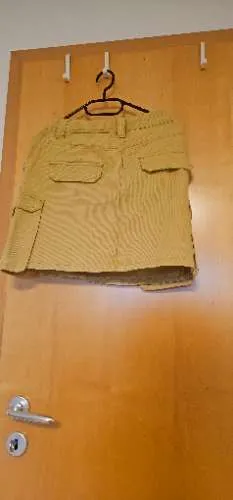ONLY Damen Cargo Hosenrock Beige Gr. S 36 Baumwolle Mini