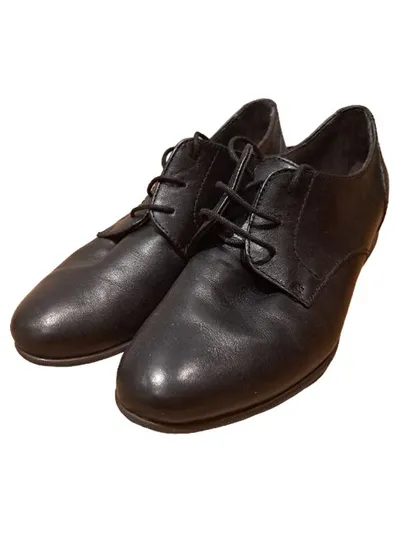 Tamaris Schnürschuhe Damen Leder Klassisch Business Schwarz Gr. 38