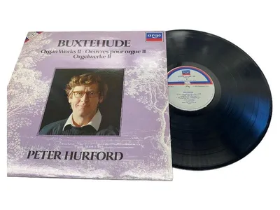 Buxtehude Organ Works II Peter Hurford Argo LP Vinyl Klassik Orgel