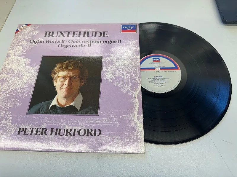 Buxtehude Organ Works II Peter Hurford Argo LP Vinyl Klassik Orgel 3