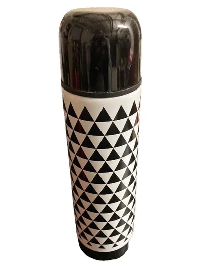 Basic Concept Isolierflasche Thermoskanne 1000ml Geometrisch Retro