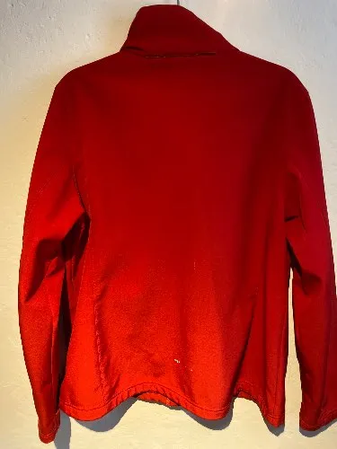 Icepeak Softshell Outdoorjacke Damen Gr. 46 Rot Fleece gefüttert
