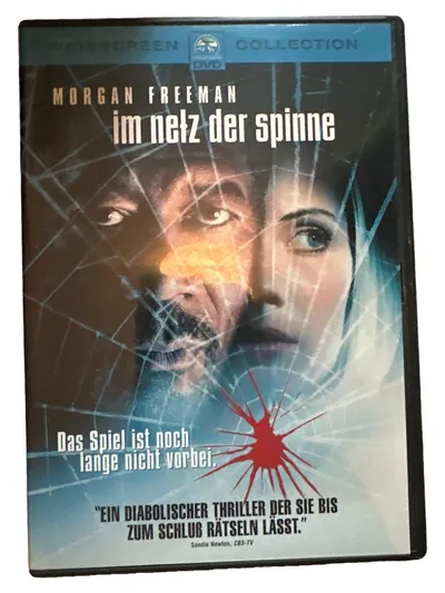 Im Netz der Spinne DVD Thriller Film Morgan Freeman Widescreen