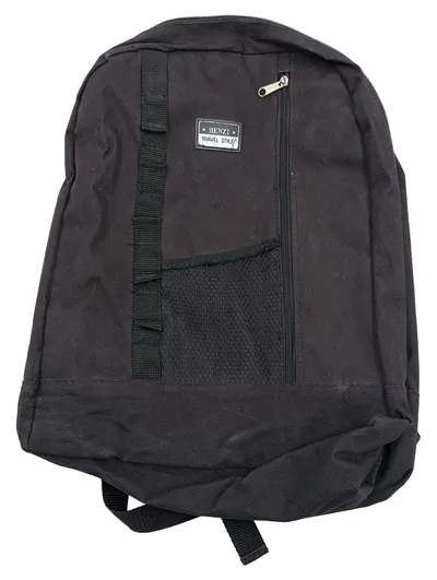 BENZI Travel Style Rucksack Schwarz Polyester Casual Daypack 35x45cm