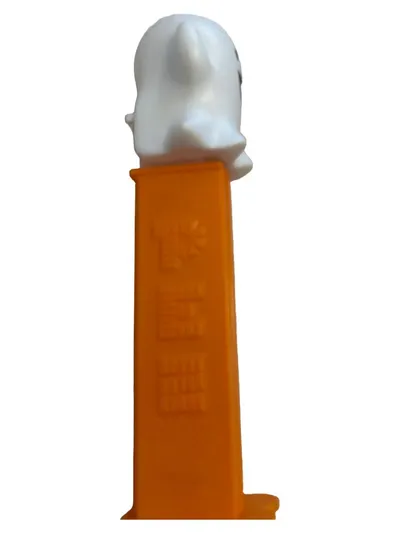 PEZ Spender Geist Halloween Sammlerstück Orange Weiß Bonbonspender