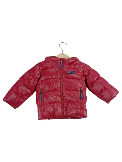 Patagonia Kinder Daunenjacke Winterjacke Rot Gr. 68 6-12 Monate