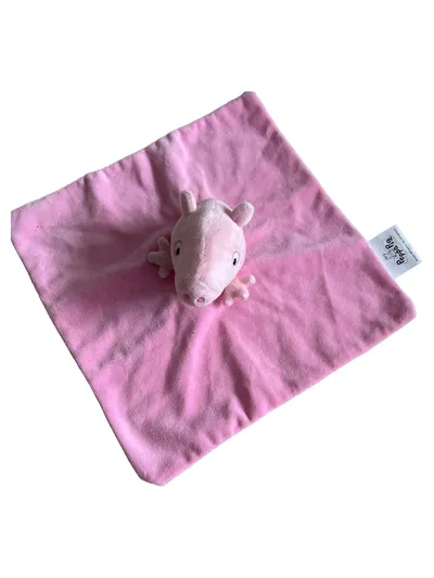 Peppa Pig Schmusetuch Kuscheltuch Baby Mädchen Rosa Polyester