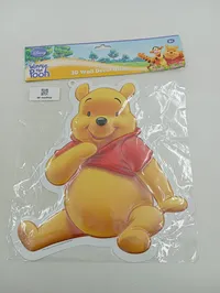 Disney Winnie Puuh 3D Wanddekoration Kinderzimmer Deko Gelb 36x33cm 2
