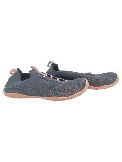 DooDogs Damen Sneaker Low Gr. 36 Grau Meliert Sportlich Slip-On