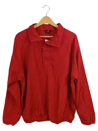 Baleno Anorak Pullover Jacke Herren Gr. L Rot Leichte Windjacke Outdoor 1