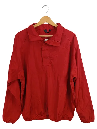 Baleno Anorak Pullover Jacke Herren Gr. L Rot Leichte Windjacke Outdoor