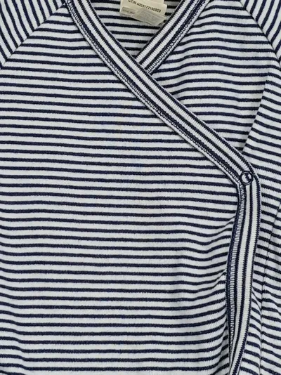ALANA Baby Body Gr. 56 Gestreift Weiß Baumwolle Kurzarm Knopfleiste