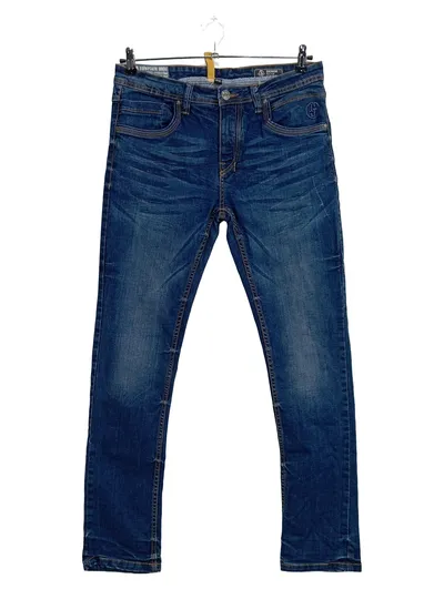 Tom Tompson Herren Jeans Slim Tapered W32 L32 Blau Denim Hose