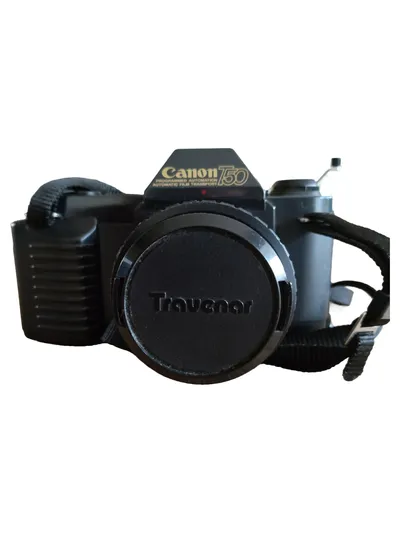 Canon T50 Analoge Spiegelreflexkamera Film SLR Schwarz