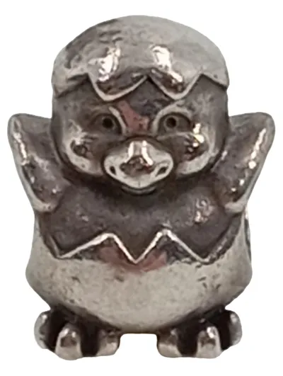 Pandora Charm Enten & Kücken 925 Sterlingsilber Damen Anhänger Silber