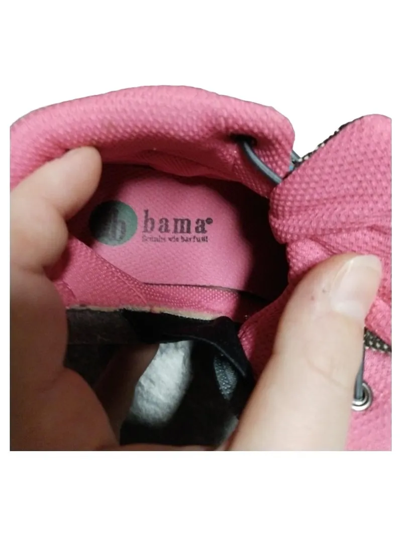 BAMA Wanderschuhe Mädchen Gr. 28 Grau Pink Outdoor Trekkingschuhe 6