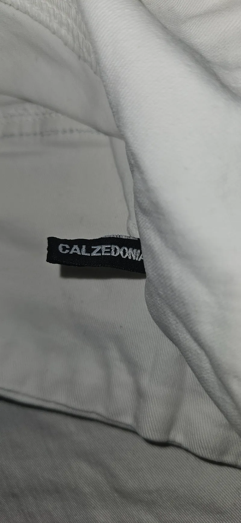 Calzedonia Damen Jeggings Leggings Weiß XL 42 Stretch Basic 3