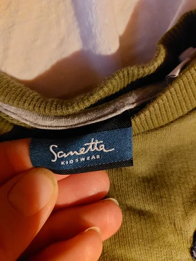 Sanetta Jungen Pullover Gr. 98 Sweatshirt Race Auto Motiv Blockfarben