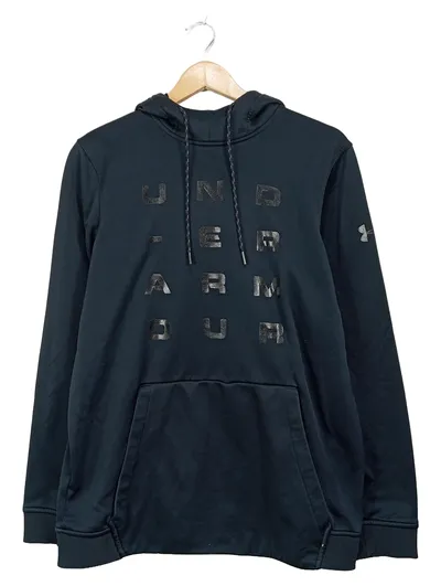 Under Armour Herren Kapuzenpullover ColdGear Hoodie Schwarz Gr. M