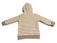 Disney Winnie the Pooh Kapuzenpullover Gr. 80 Beige Gestreift Baby 3