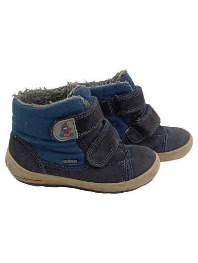 Superfit Winterstiefel Kinder Gr. 26 Gore-Tex Blau Klettverschluss gefüttert