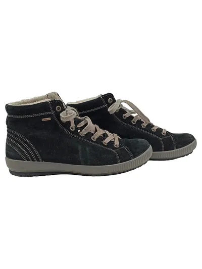 Legero Damen Sneaker High Tanaro Gore-Tex Wildleder Schwarz Gr. 40