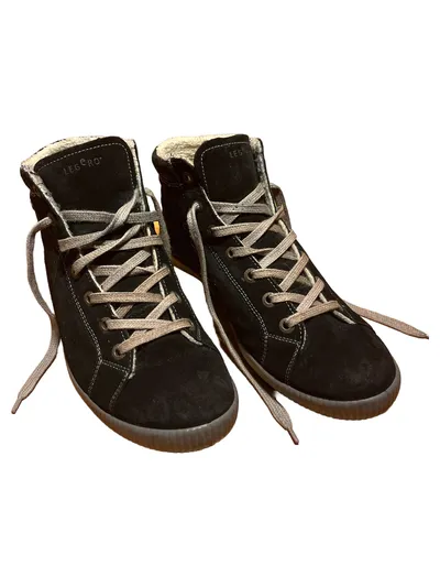 Legero Damen Sneaker High Tanaro Gore-Tex Wildleder Schwarz Gr. 40