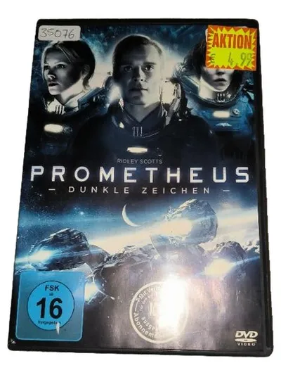 Prometheus Dunkle Zeichen DVD Ridley Scott Science-Fiction Film