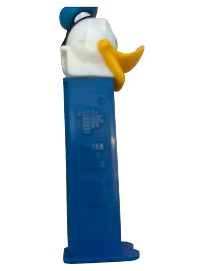 PEZ Spender Donald Duck Figur Sammlerstück Ente Blau 13 cm