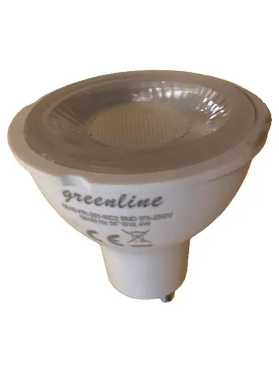 Greenline LED Leuchtmittel GU10 4W SMD Warmweiß 38° Spot Strahler